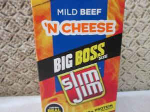 lot 249 image: (B-3) Box of 18 Big Boss Slim Jim M...