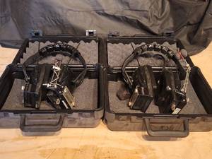 2 EARMARK SERIES 4 RADIO HEADSETS