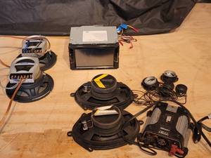 MISC. SPEAKERS & HEAD UNIT  INFINITY, JVC, KICKER
