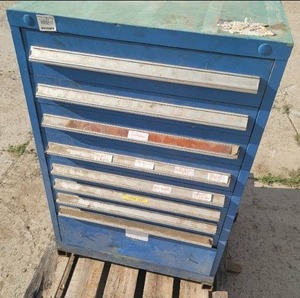 TOOLBOX WITH FASTENERS, HEAVY DUTY BOLTS, STAINLESS, LAGS, ALL SORTS OF GOODIES