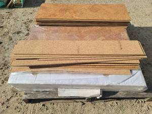 APPROX 200 SQFT OF CORK FLOORING