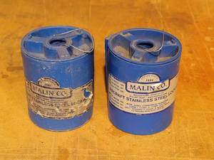 LOT OF 2 MARLIN STAINLESS AIRCRAFTS LOCKWIRE