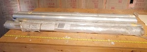 LOT OF 6 3x5 ALUMINUM PIPE