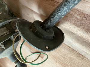 lot 53 image: 2 Steampunk Wall Mount Asian Lanterns