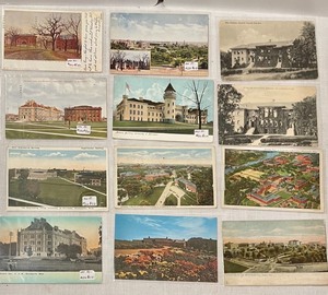 lot 43 image: University of Minnesota Vintage Postcards