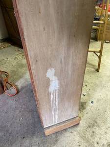 lot 91 image: Vintage Wooden 5 Shelf Storage Piece