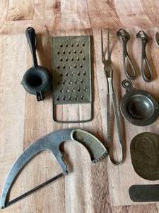 lot 98 image: Vintage Cooking Utensils