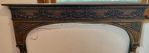 lot 112 image: Fabulous Vintage Fireplace Metal Arch