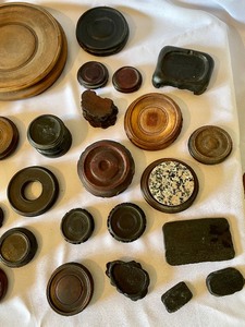 lot 140 image: Large Grouping of Wooden Stands