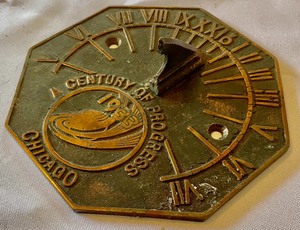 lot 149 image: Lannon Quarries Corp 1933 Sundial
