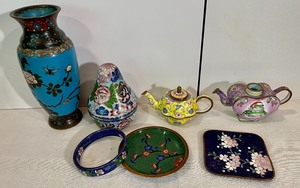 lot 183 image: Cloisonne