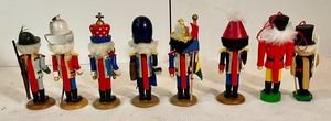 lot 304 image: 8 Small Steinbach Nutcrackers