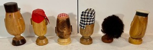 lot 306 image: 6 Nifty Nutcrackers