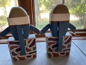 lot 386 image: 2 Humpty Dumpty Nut Crackers