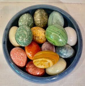 lot 329 image: Marvelous Marble Eggs