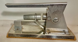 lot 330 image: Unusal Metal Nutcracker