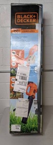 lot 161 image: BLACKDECKER 20V Max AXIAL Leaf Blower and String Trimmer Combo Kit