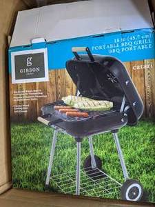 lot 103 image: Gibson Catari 18 Portable Charcoal BBQ Grill