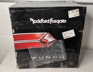 lot 135 image: Rockford Fosgate  Punch 15 P1 2-Ohm SVC Subwoofer