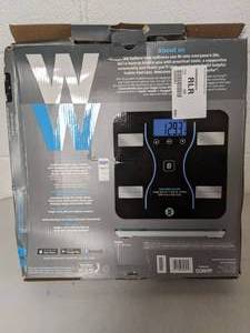 lot 78 image: Weight Watchers Bluetooth Body Analysis Scale - Black