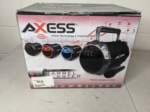lot 74 image: Axess Portable IndoorOutdoor Bluetooth, 6 Subwoofer3 Horn 2.1 Speaker