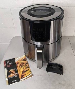 lot 534 image: Emeril Lagasse 6-Qt. Stainless Steel Air Fryer