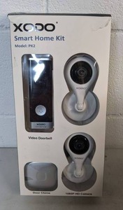 lot 530 image: Contixo Xodo Wi-Fi Smart Home Security Kit
