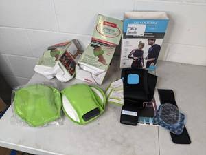 lot 391 image: Slendertone CoreFit Abdominal Muscle Toner and Leg-O-Sage Pulse