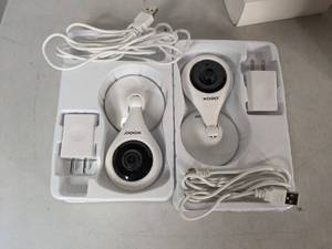 lot 397 image: Contixo Xodo 2-Pack Wireless Smart Home Security Cameras