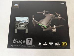 lot 543 image: CIS 4K UHD Wi-Fi GPS IndoorOutdoor Mini Drone
