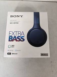 lot 53 image: Sony Bluetooth Wireless Extra Bass Headphones  Black
