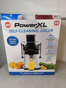 lot 386 image: PowerXL 6-Oz. 1200-Watt Self-Cleaning Juicer