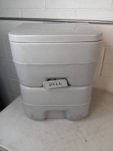 lot 494 image: Need to Go Portable Flush Toilet 