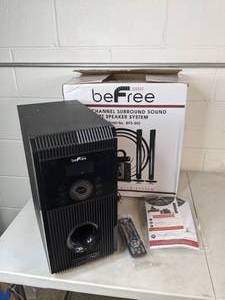 lot 489 image: beFree Sound 5.1-Channel Bluetooth Surround Sound Speaker System