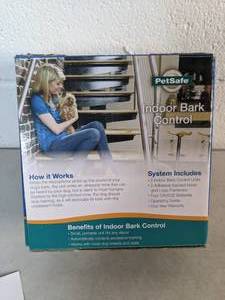 lot 378 image: PetSafe Ultrasonic Multi-Room Indoor Bark Control 2-Pack
