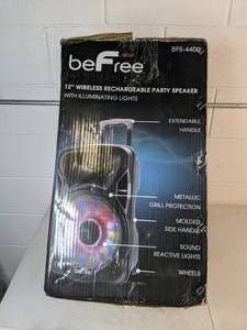 lot 496 image: BeFree 12 Wireless Rechargeable Party Speaker