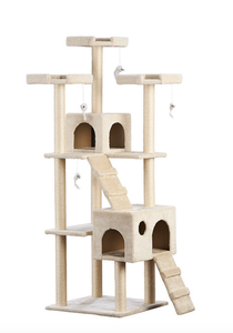 lot 473 image: Awesome 7-Tier 72 Cat Tree Lot 22