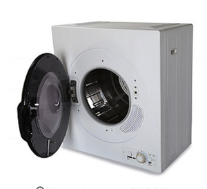 lot 482 image: BLACKDECKER 3.5 Cu. Ft. Portable Compact Dryer - White