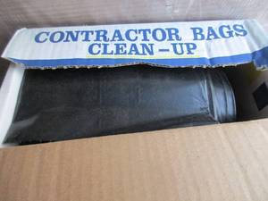 lot 75 image: Heavy Duty Contractor Bags