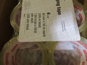 lot 117 image: Packaging Tape
