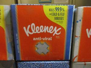 lot 120 image: Kleenex Anti-Viral