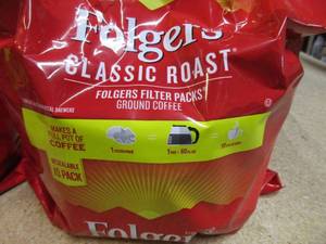 lot 108 image: Folgers Filter Packs