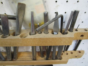 Punches, Chisels, Hammer