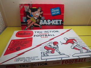Vintage Football & Basketball Games
