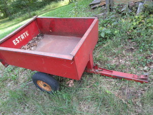 Estate Lawn Dump Trailer