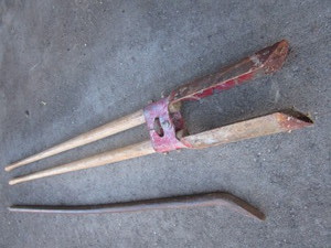 Post Hole Digger, Pry Bar