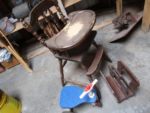 Vintage High Chair, Trike