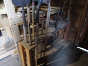 Garden Tools & Rack