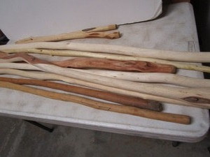 Diamond Willow Walking Sticks