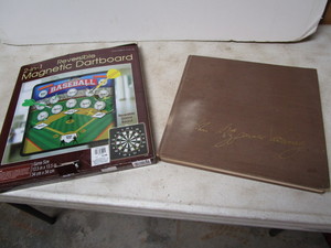 Dart Board, JFK Book